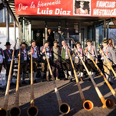 Luis Diaz bei den Fanclubbesuchen 2026