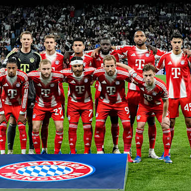 Die Startelf des FC Bayern vor dem Viertelfinal-Hinspiel bei Real Madrid