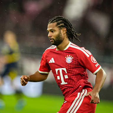 Serge Gnabry während des Champions League-Heimspiels des FC Bayern gegen den FC Arsenal