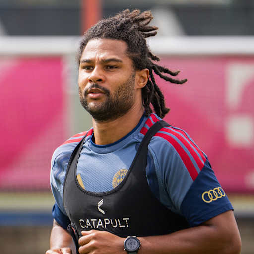 Serge Gnabry im Training des FC Bayern