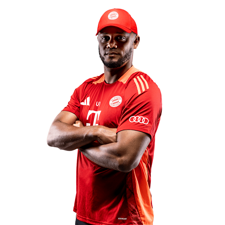 Vincent Kompany is head coach at Bayern Munich.
