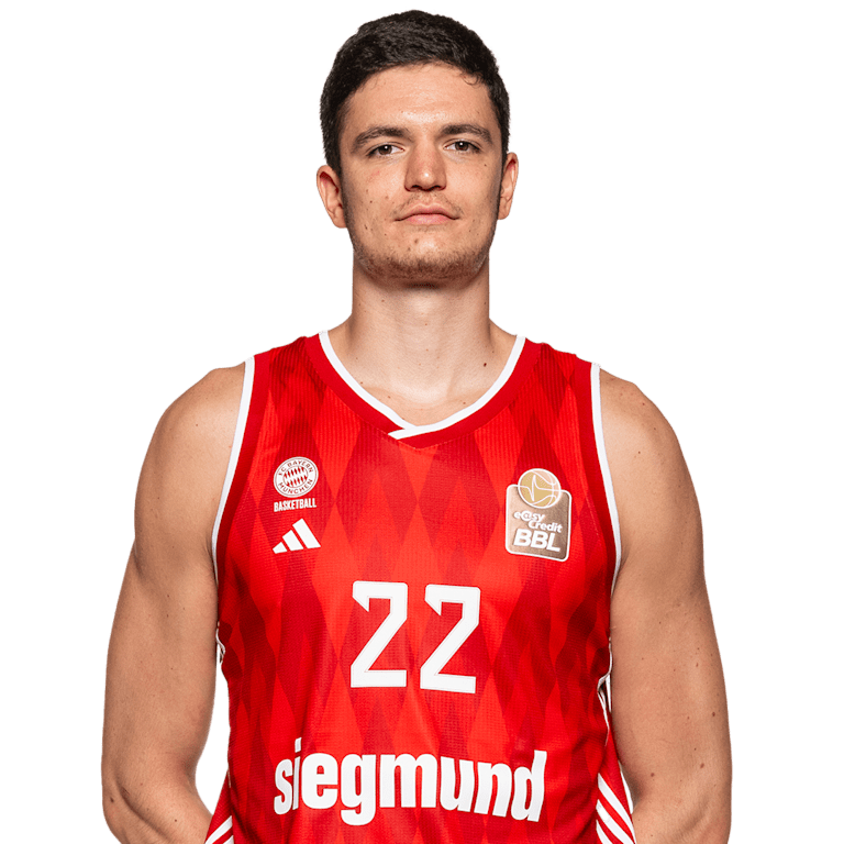 Danko Brankovic gehört zu den Zukunftsversprechen beim FC Bayern München Basketball.