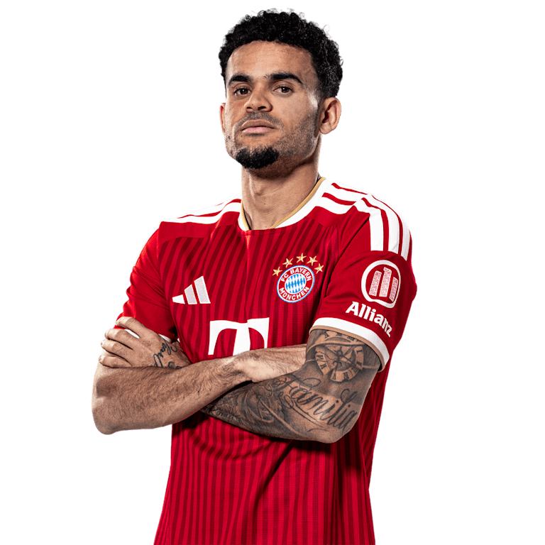FC Bayern player Luis Díaz