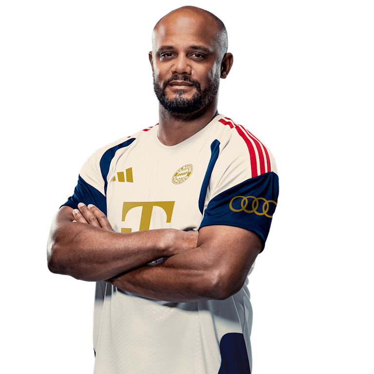 Vincent Kompany is head coach at Bayern Munich.