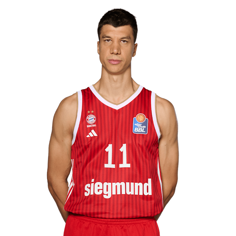 Vladimir Lucic has been the captain of FC Bayern Munich Basketball since 2022.