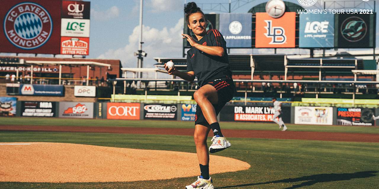 Lina_First_Pitch