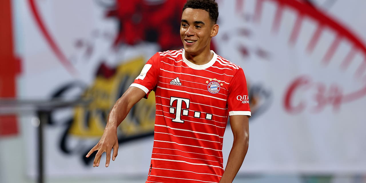 Jamal Musiala ist FC Bayern-Spieler des Monats Juli 2022