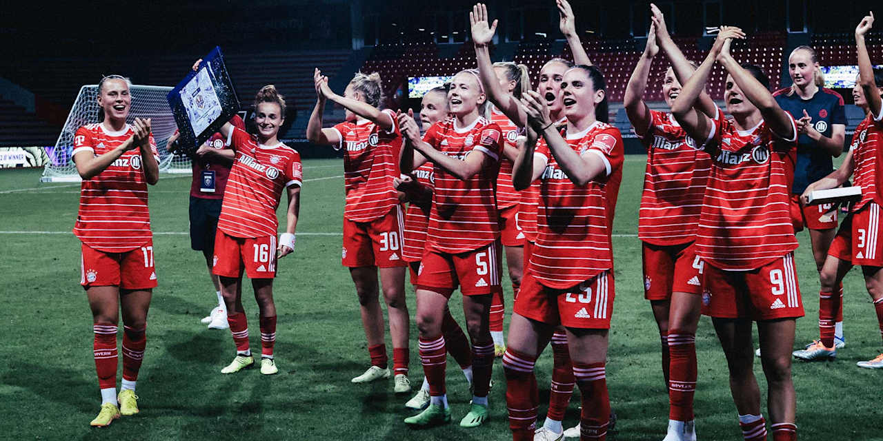 FC Bayern Frauen, Jubel, Toulouse, Manchester United