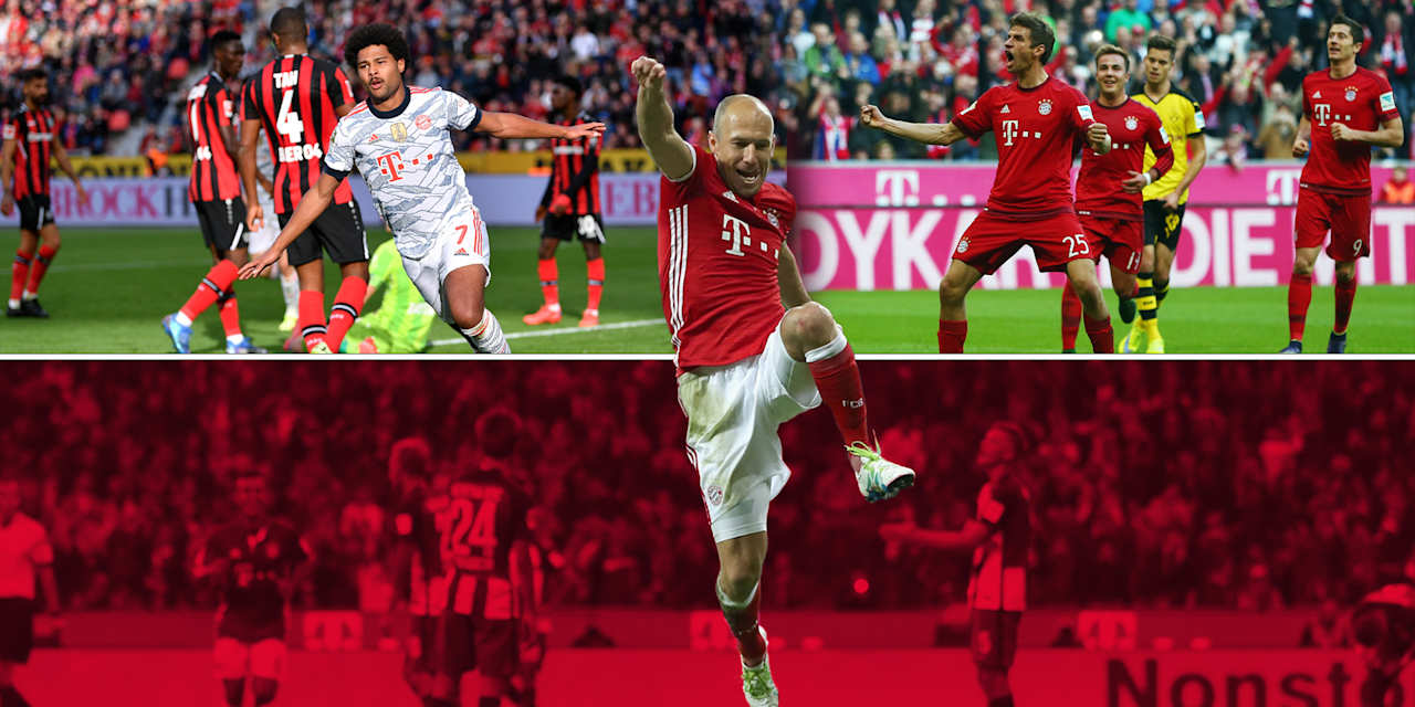 FC Bayern Serie in Spitzenspielen