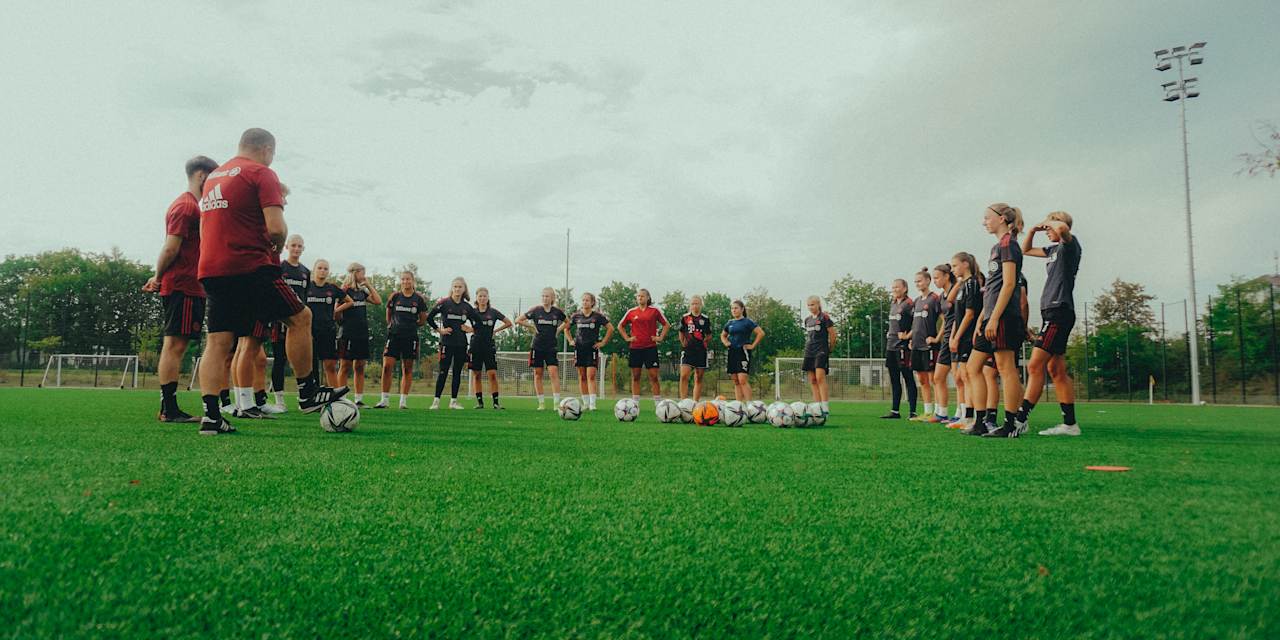 U17 der FC Bayern Frauen