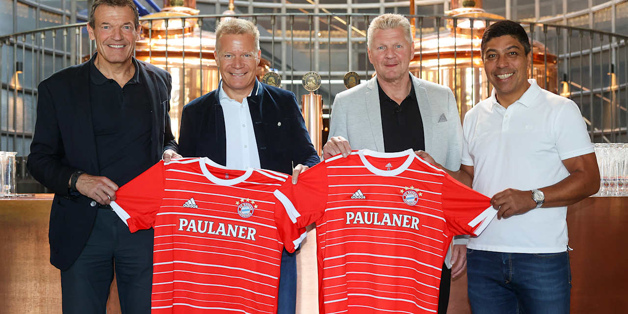 FC Bayern Legends und Paulaner
