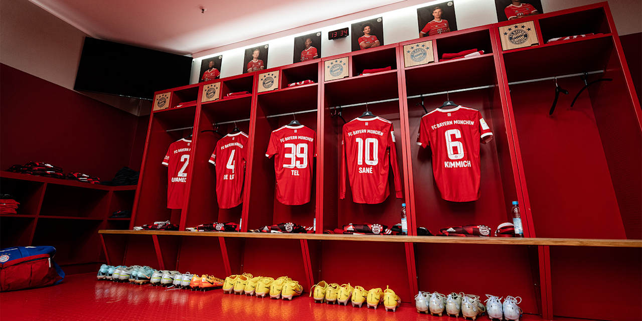 FC Bayern team areas opened again for tours