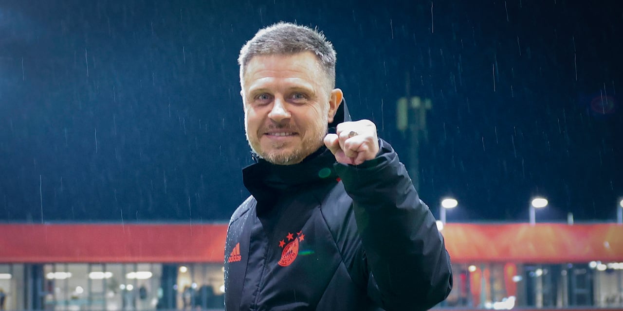 Alexander Straus Trainer FC Bayern Frauen UEFA Women's Champions League