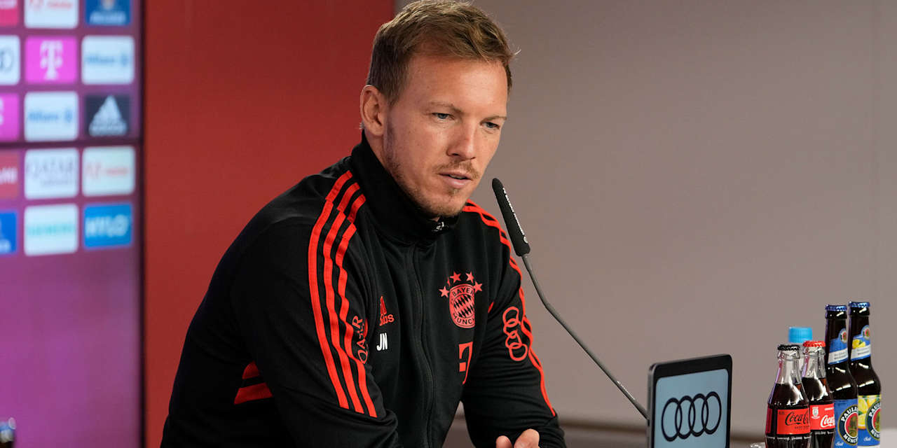 Julian Nagelsmann Pressetalk FC Bayern