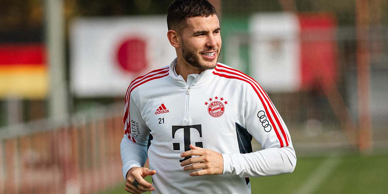 Hernandez starts running - Müller & Co. out on the pitch