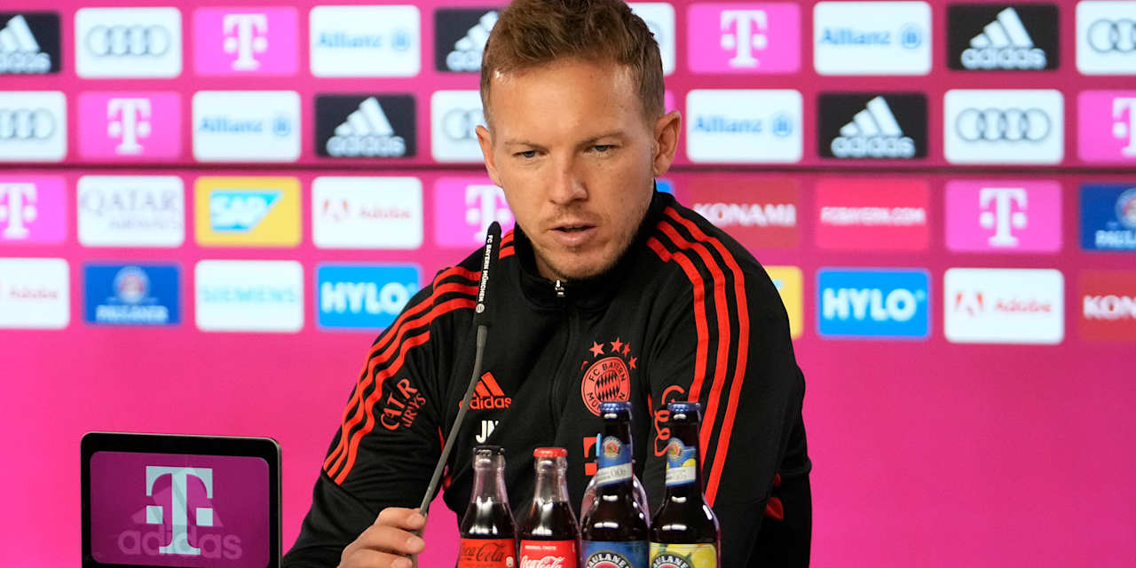Julian Nagelsmann Pressetalk FC Bayern