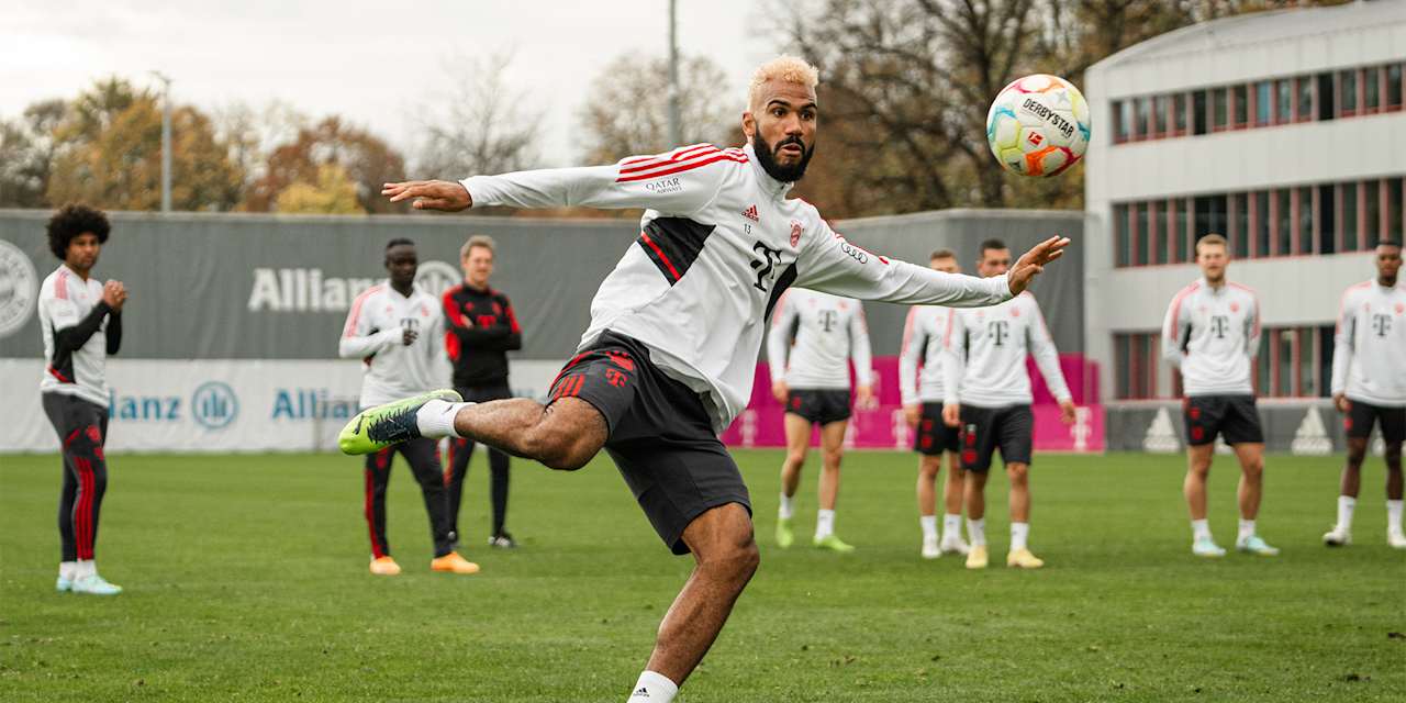 Eric Maxim Choupo-Moting FC Bayern Training