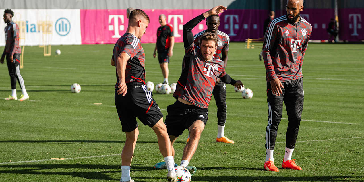 FC Bayern entrenamiento