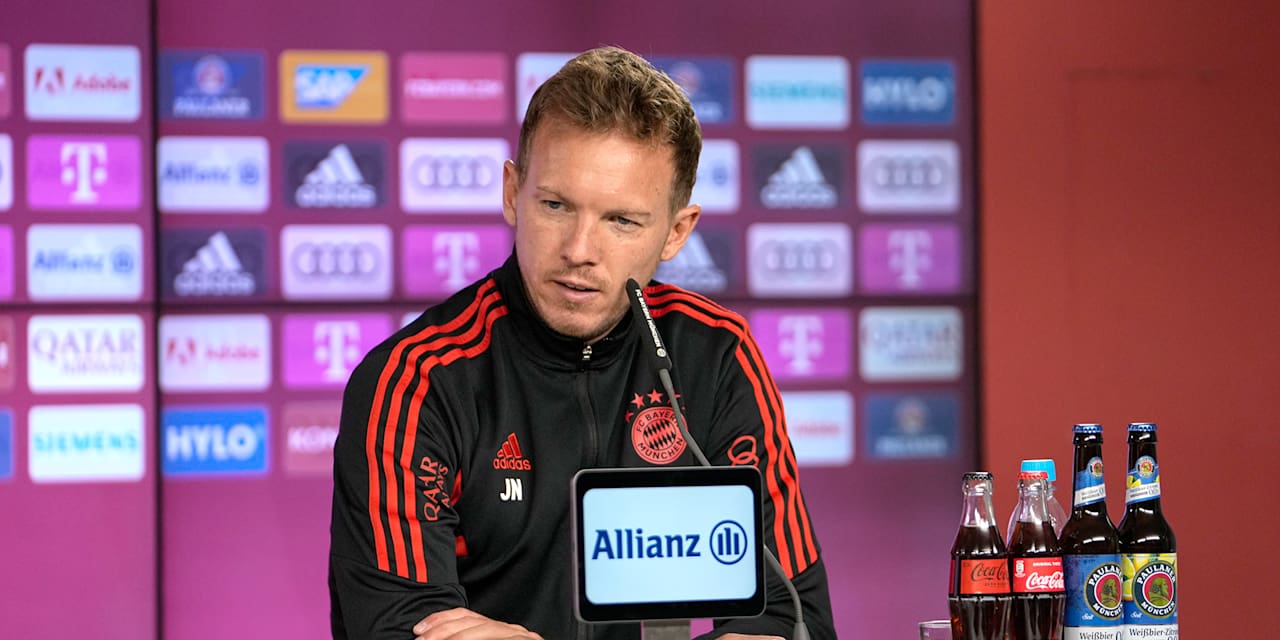 Julian Nagelsmann Pressetalk FC Bayern