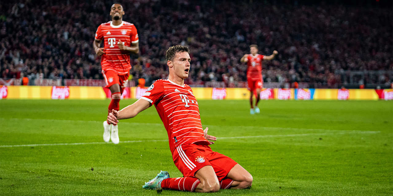Benjamin Pavard FC Bayern Allianz Arena