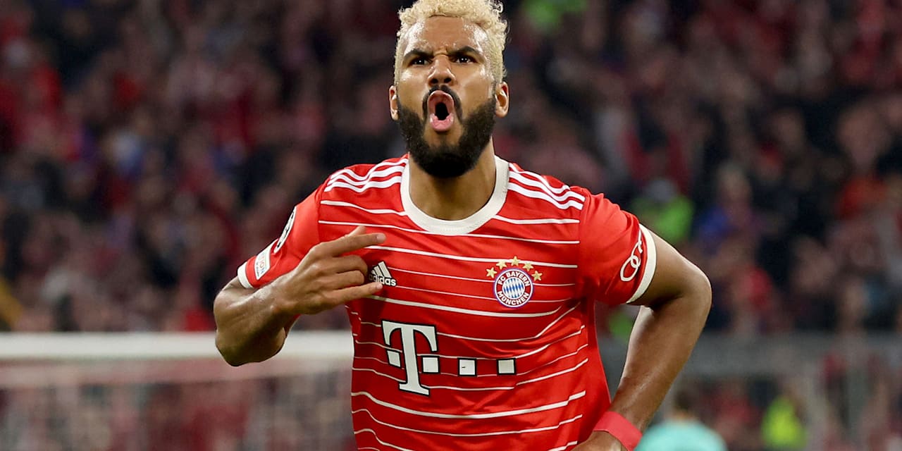 Eric Maxim Choupo-Moting FC Bayern Goal of the Month November 2022