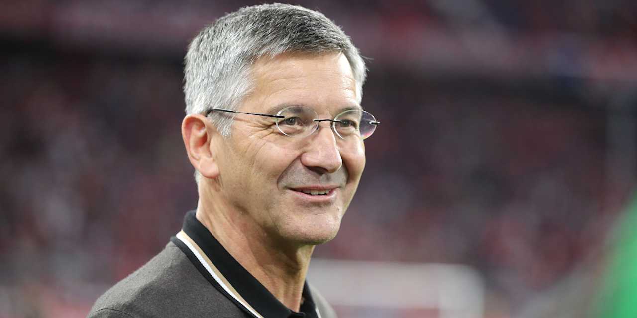 Herbert Hainer president of FC Bayern