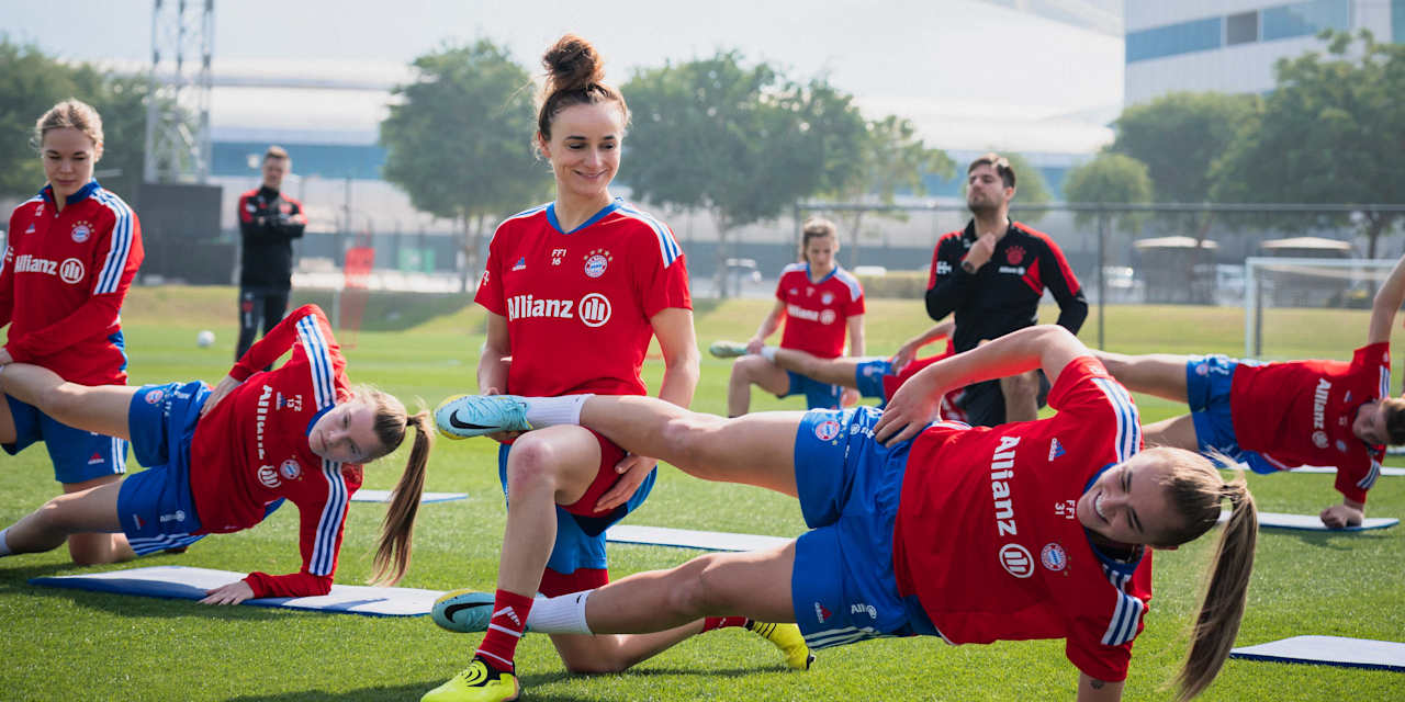FC Bayern Frauen Trainingslager