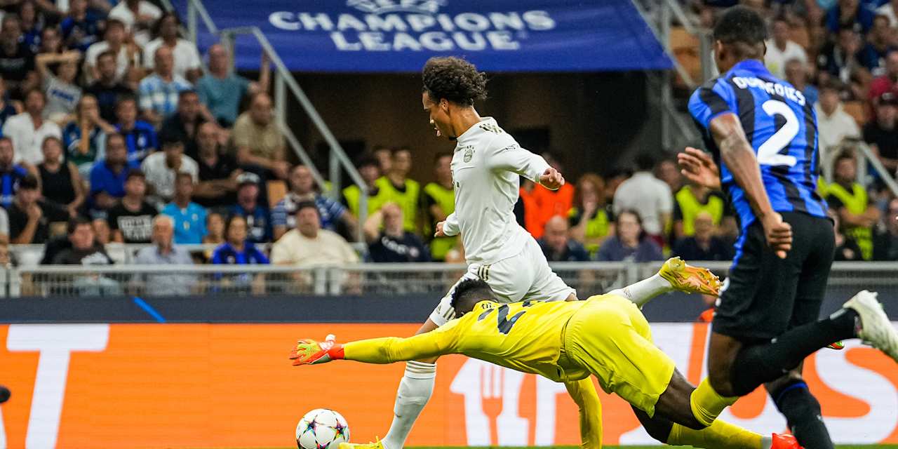 Leroy Sane Tor Inter Mailand FC Bayern