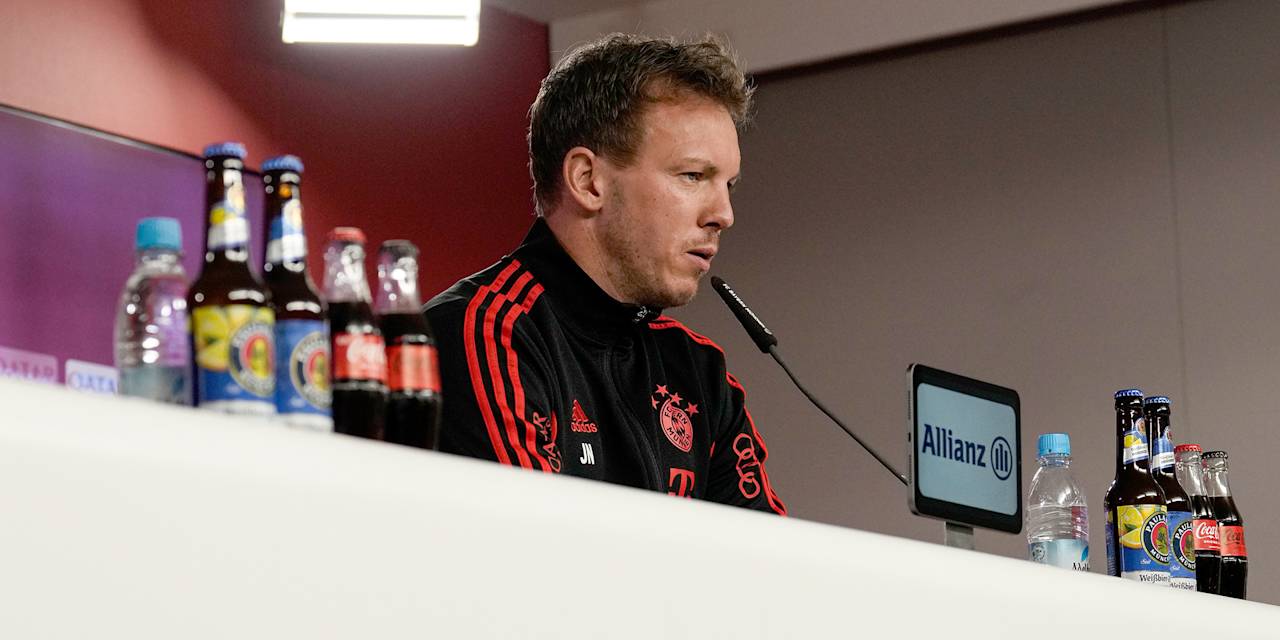 Julian Nagelsmann Pressetalk FC Bayern