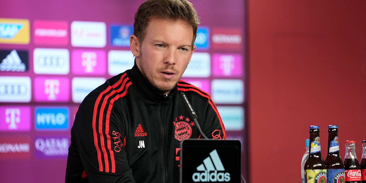 Julian Nagelsmann Pressetalk FC Bayern