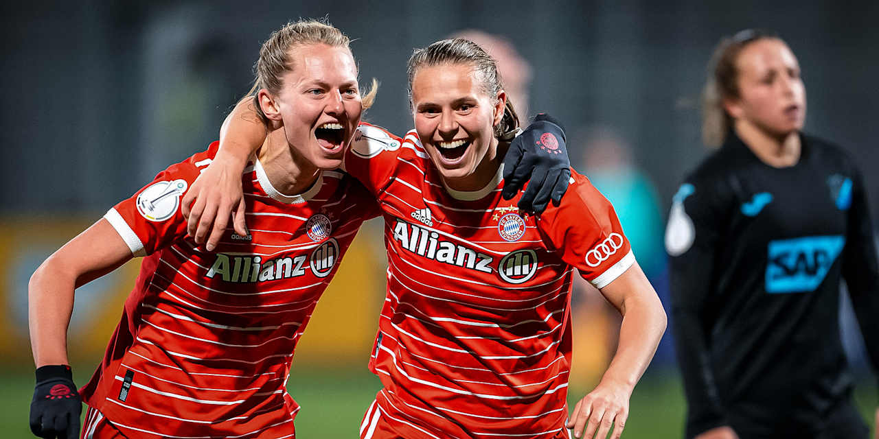 FC Bayern Women, Maximiliane Rall, celebration