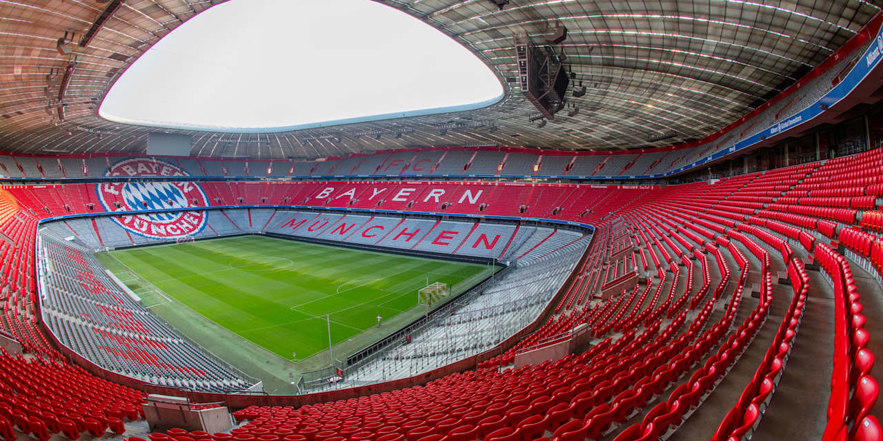 Spielfeld Allianz Arena München
