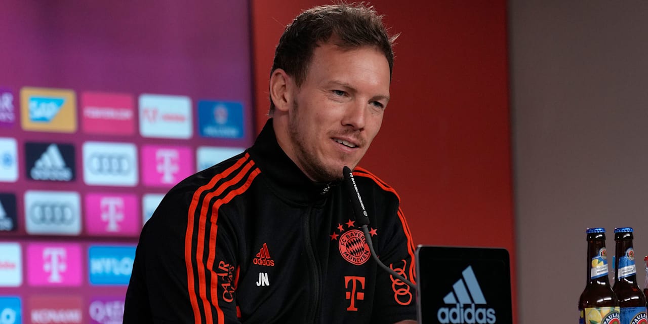 Julian Nagelsmann Pressetalk FC Bayern
