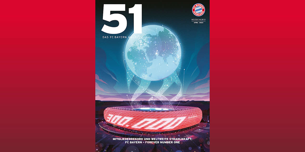 Cover des FC Bayern Magazin 51 April 2023