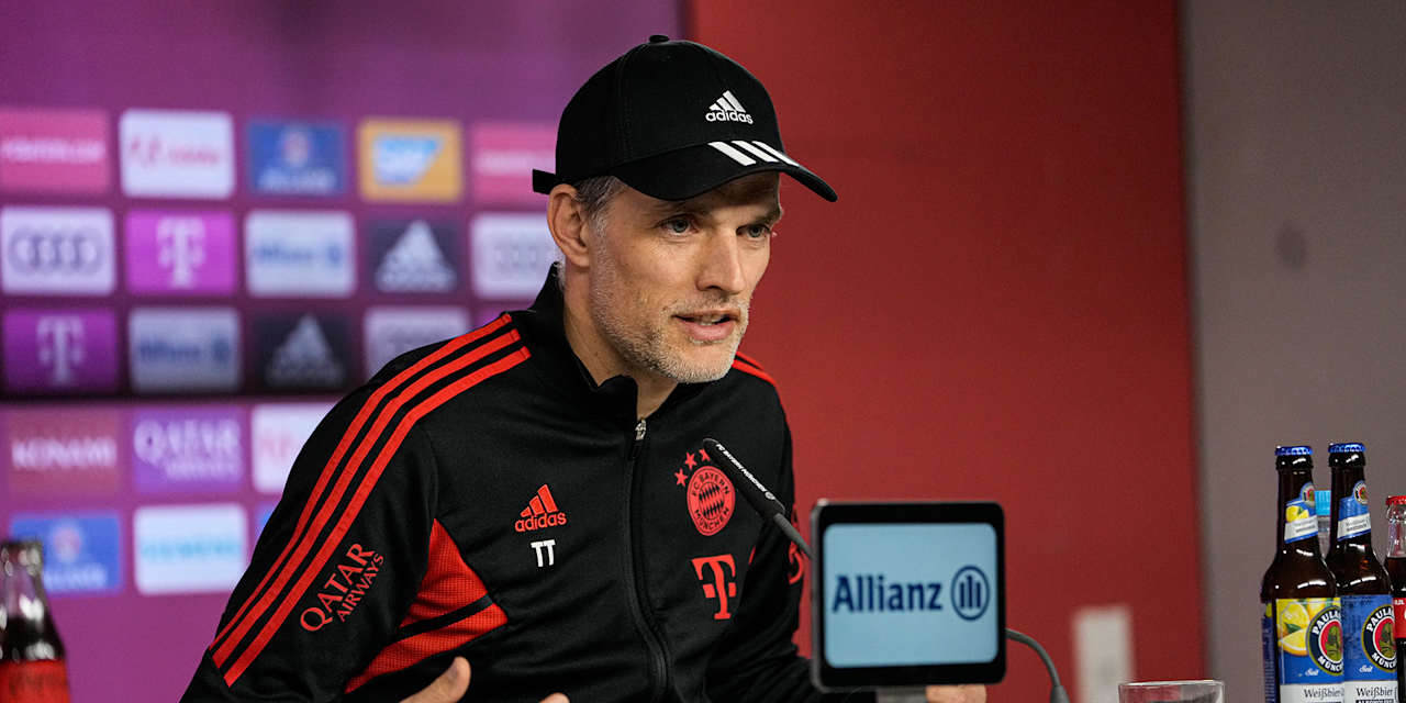 Thomas Tuchel Pressetalk FC Bayern