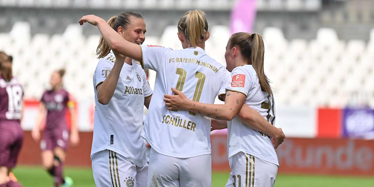 FC Bayern Women, SGS Essen, celebrations