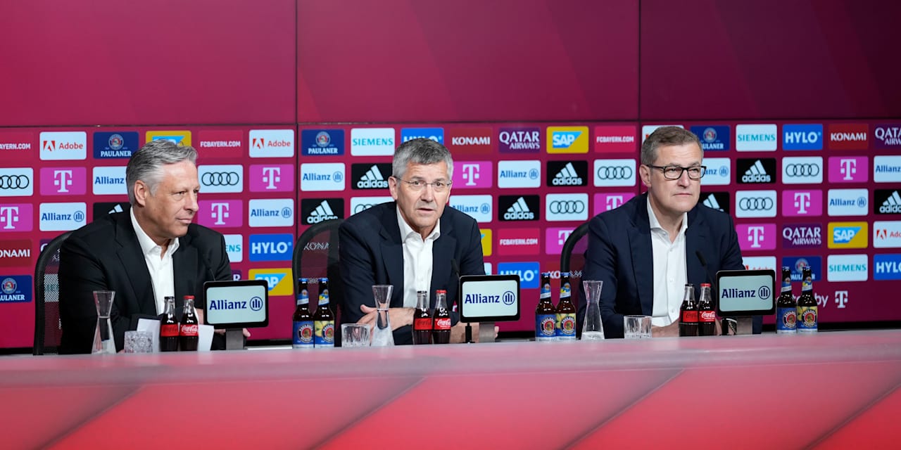 Dreesen Hainer Pressetalk FC Bayern