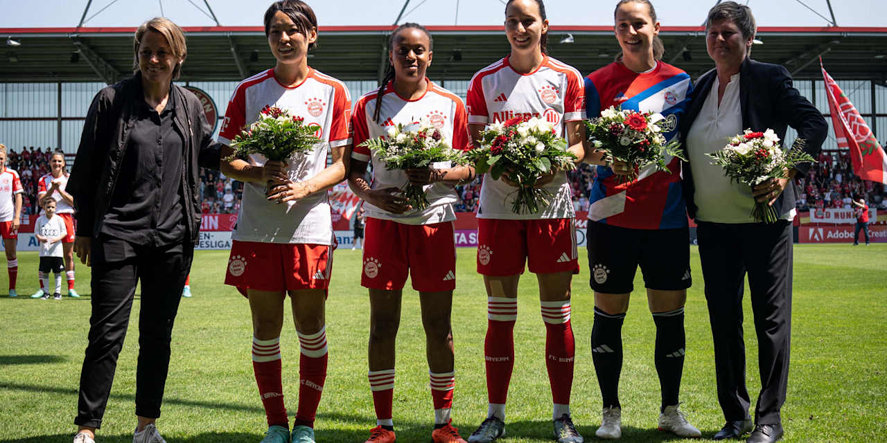 FC Bayern Frauen, Danner, Rudelic, Kumagai, Benkarth, Laurent