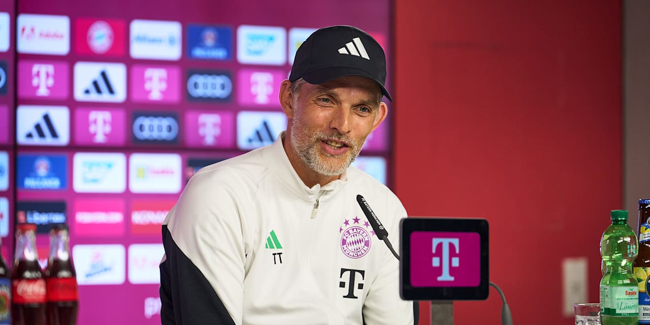 Thomas Tuchel Pressetalk FC Bayern