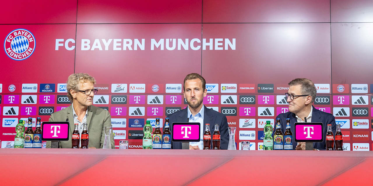 Harry Kane Vorstellung FC Bayern