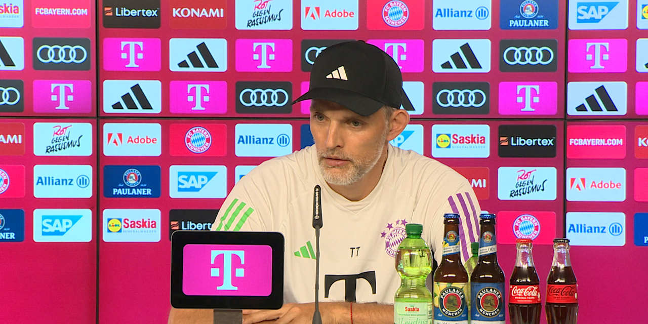 Thomas Tuchel Pressetalk FC Bayern