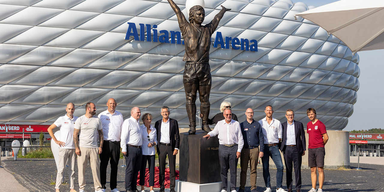 Gerd Müller, Estatua, FC Bayern, Allianz Arena