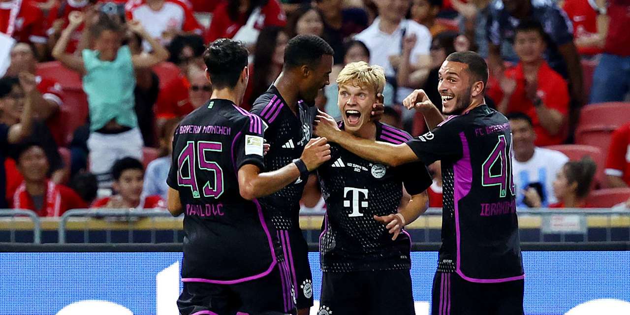 Frans Krätzig FC Bayern Tor des Monats August 2023