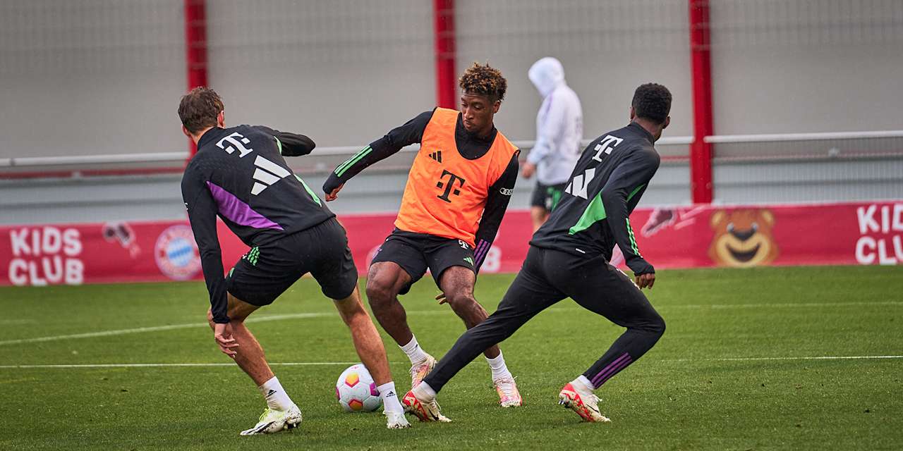 FC Bayern entrenamiento