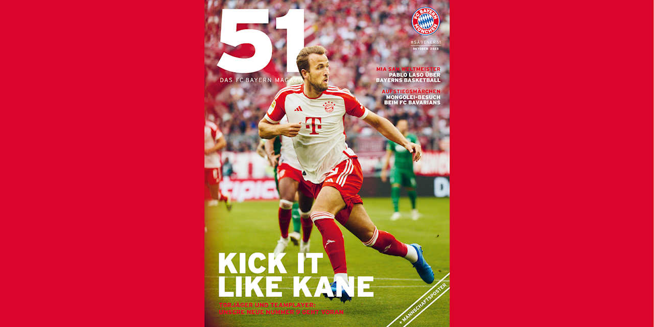 Cover des FC Bayern Magazin 51 Oktober 2023