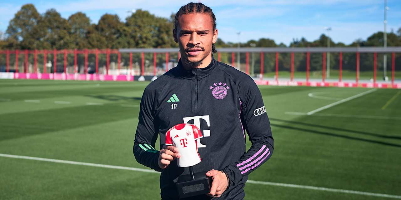 Leroy Sané ist FC Bayern-Spieler des Monats Mai 2023