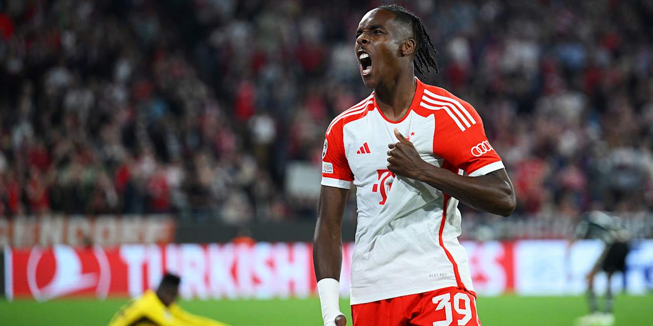 Gol del mes de septiembre 2023 en el FC Bayern: Mathys Tel
