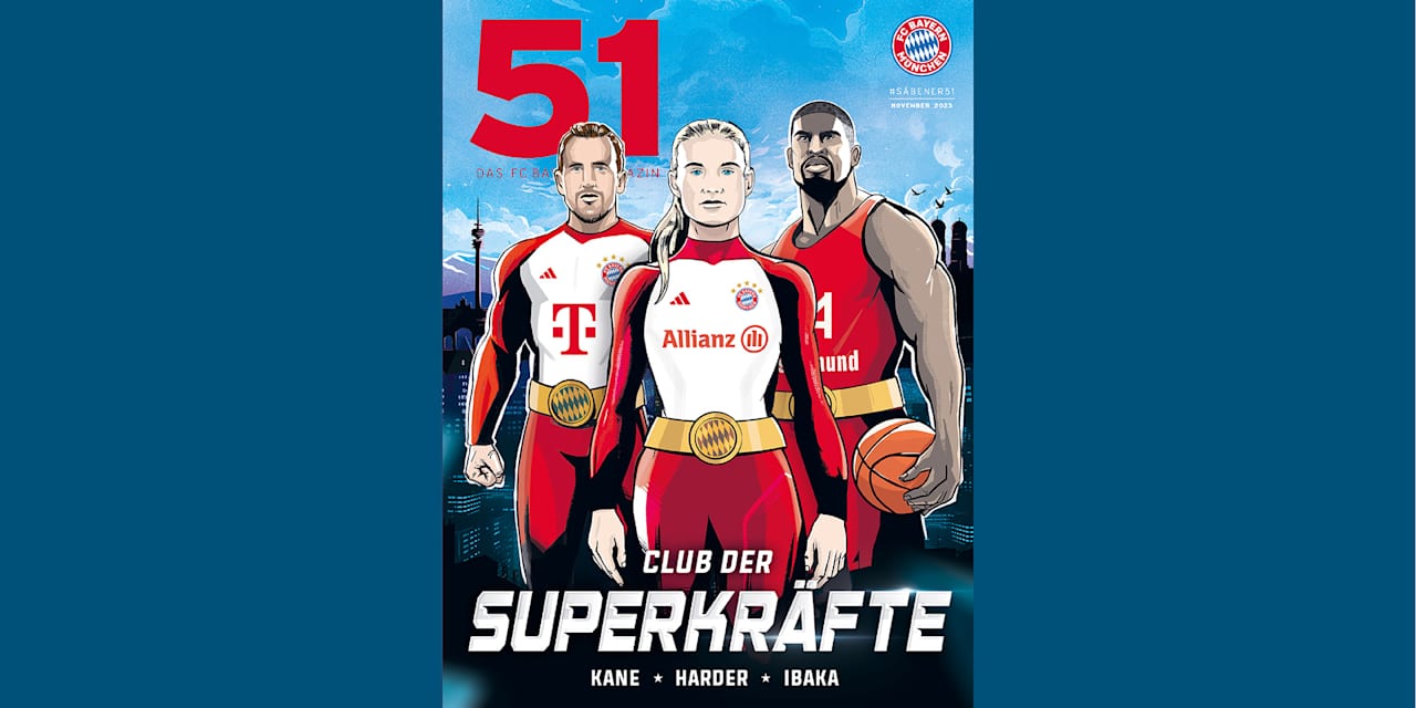 Cover des FC Bayern Magazin 51 November 2023