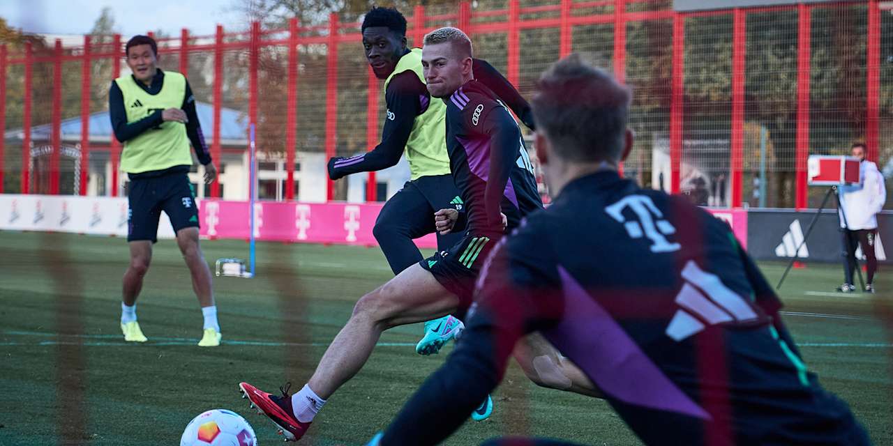 FC Bayern entrenamiento