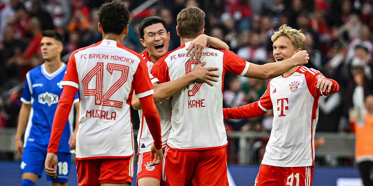 Spielbericht FC Bayern vs. SV Darmstadt 98 Bundesliga